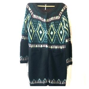 Free People Long Cardigan